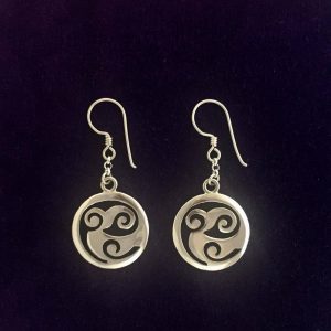 Le Tene Spiral Earrings, Large