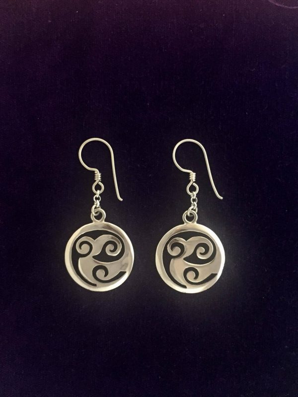 Le Tene Spiral Earrings, Large
