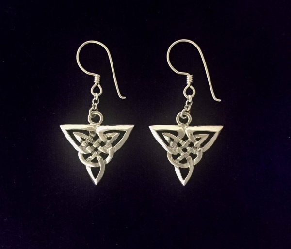 Lindisfarne Triquetra Earrings