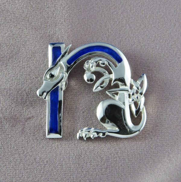 Letter N Brooch