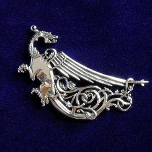 Tail of the Dragon Brooch