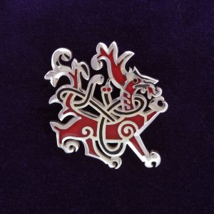 The Great Jelling Beast Brooch