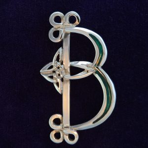 The Letter B Brooch