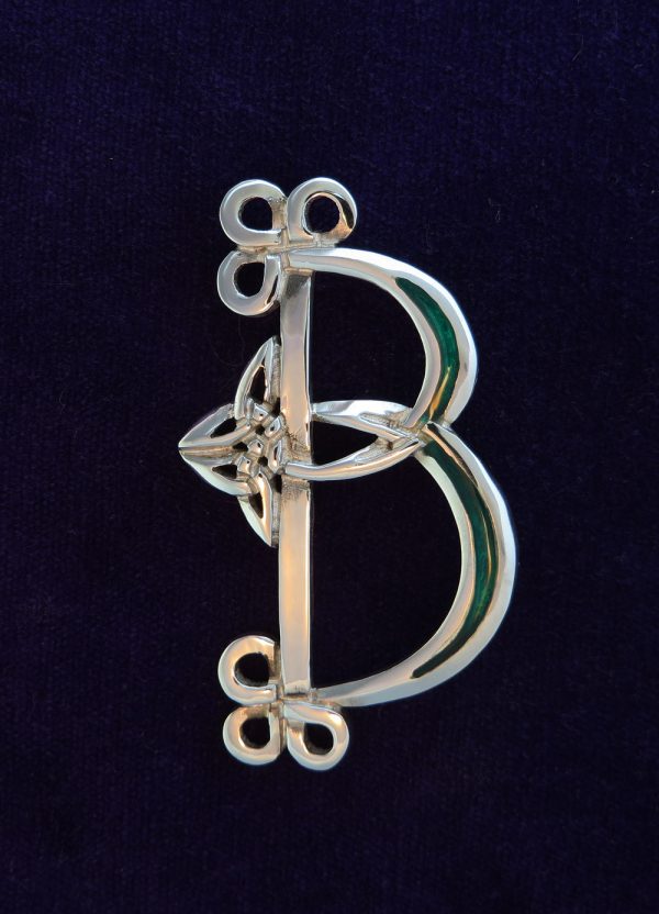 The Letter B Brooch