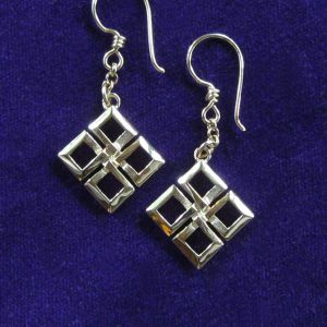 The Madonna Knotwork Earrings