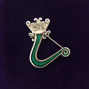 Letter L Brooch