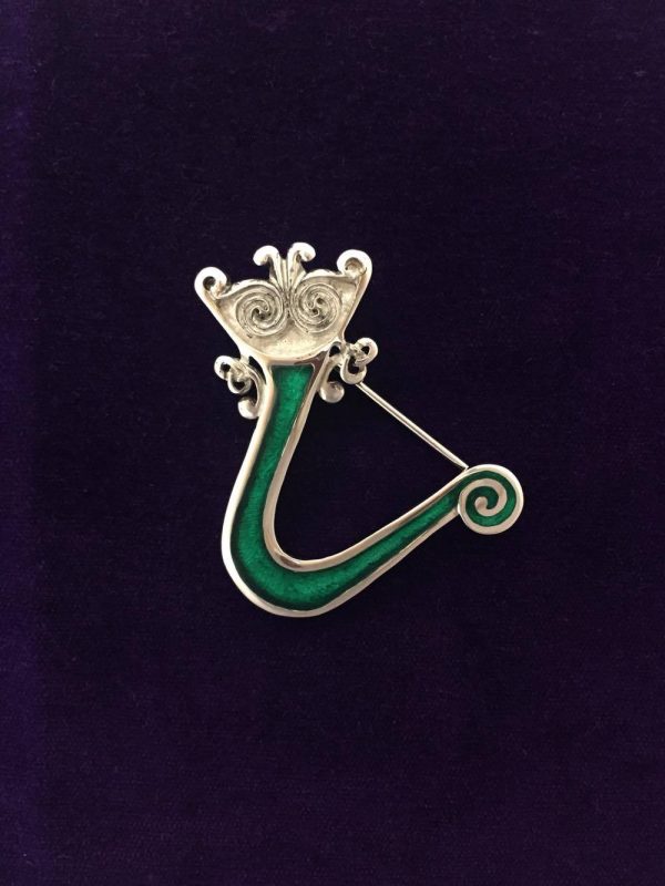 Letter L Brooch