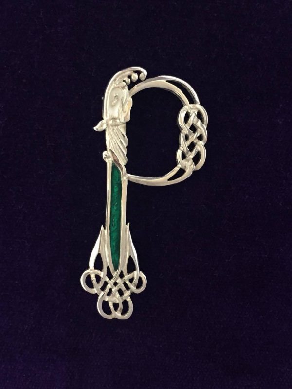 Letter P Brooch