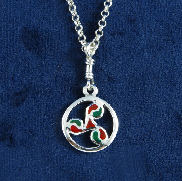 St Matthew Spiral Pendant