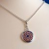 Lindisfarne Key Pattern Pendant - Image 2