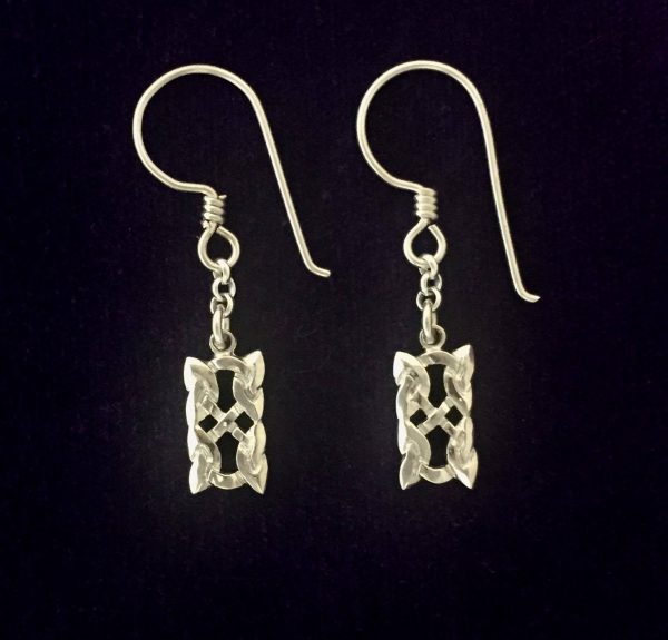 Small Lindisfarne Knot Earrings