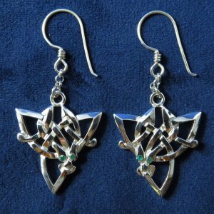 Celtic Eel Earrings