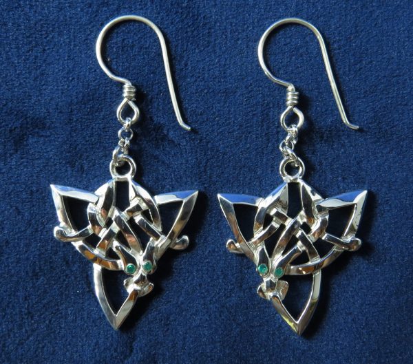 Celtic Eel Earrings