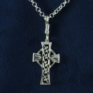 Small Ionic Cross Pendant