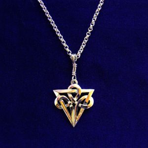 Shamrock Triquetra Pendant