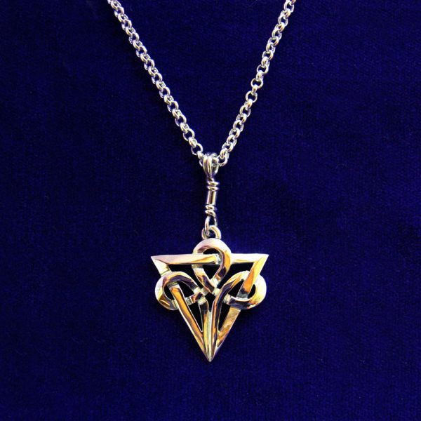 Shamrock Triquetra Pendant