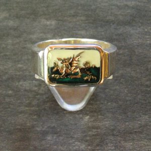 Red Dragon of Wales Ring