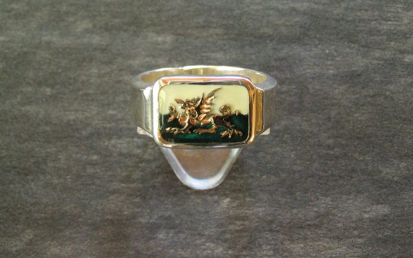 Red Dragon of Wales Ring