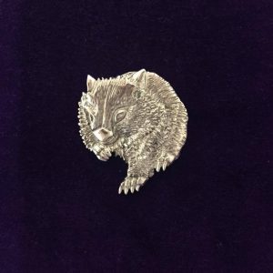 Wombat Brooch